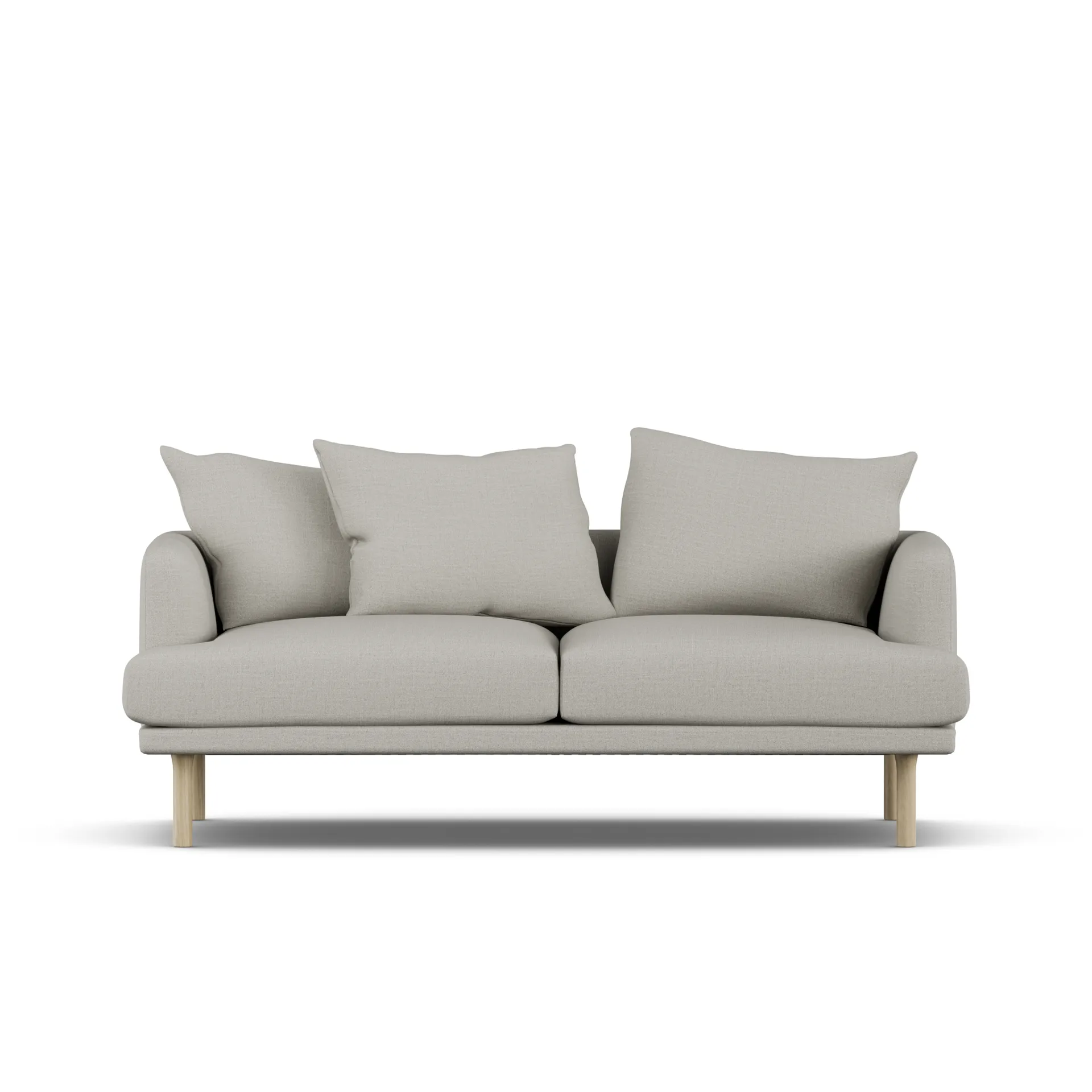 Sjövik soffa, Same Grey 6673-vitoljad ek, 2,5-sits 1898