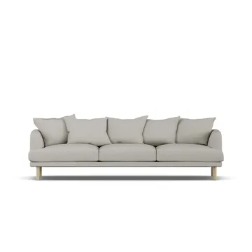 Sjövik soffa - Same Grey 6673-vitoljad ek, 3,5-sits - 1898
