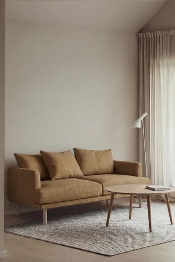 Sjövik soffa - Same Ochre 6676-vitoljad ek, 2,5-sits - 1898
