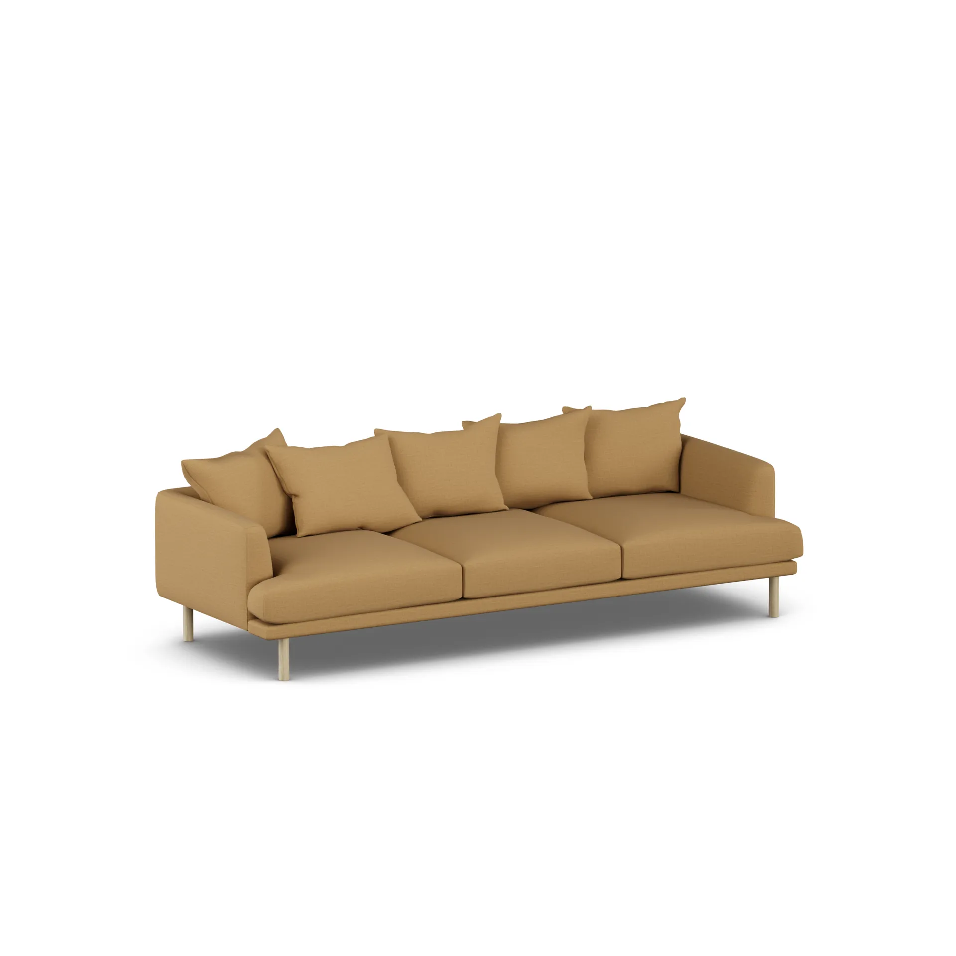 Sjövik soffa, Same Ochre 6676-vitoljad ek, 3,5-sits 1898