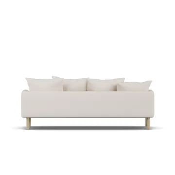 Sjövik soffa - Same Off White 6671-vitoljad ek, 3-sits - 1898