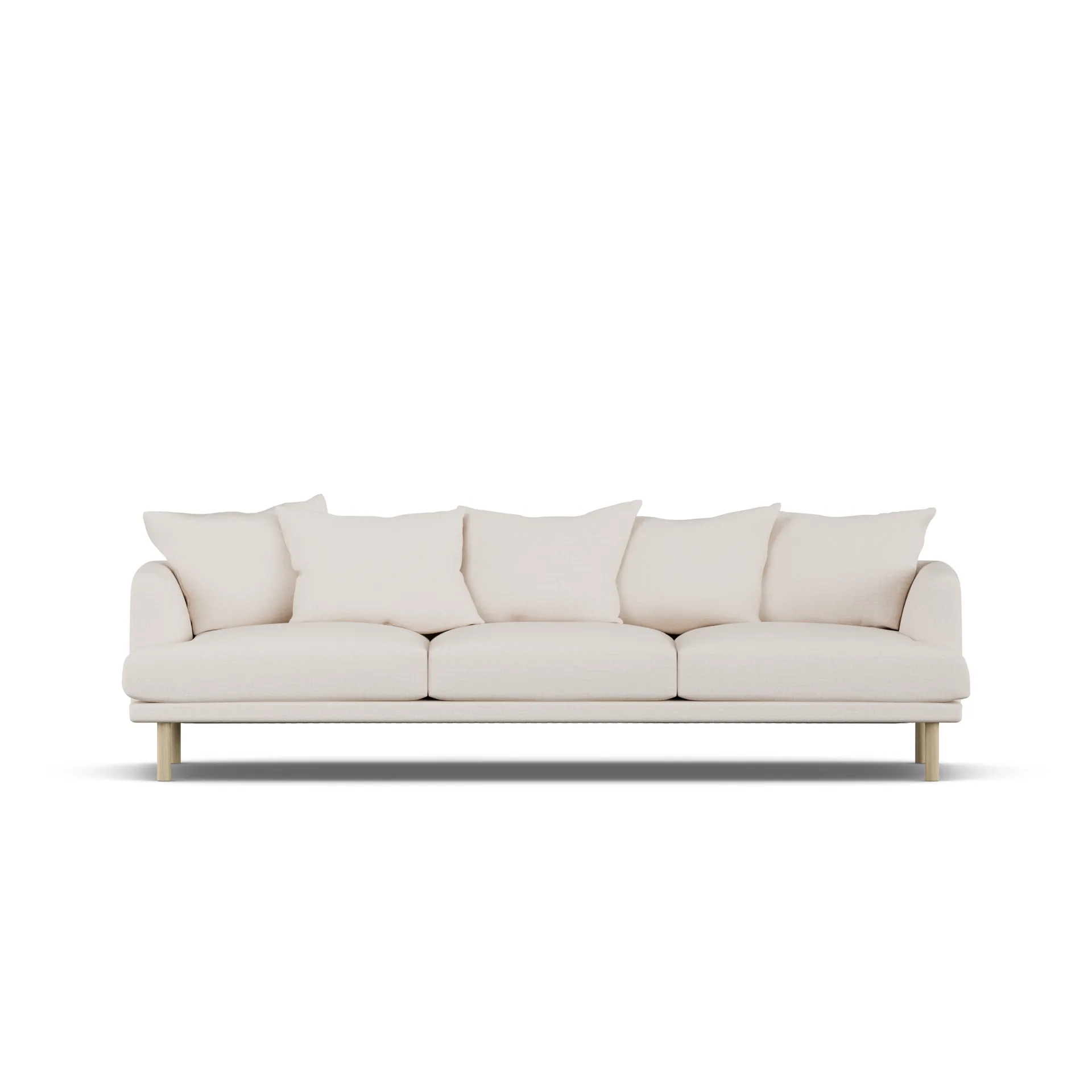 Sjövik soffa, Same Off White 6671-vitoljad ek, 3,5-sits 1898