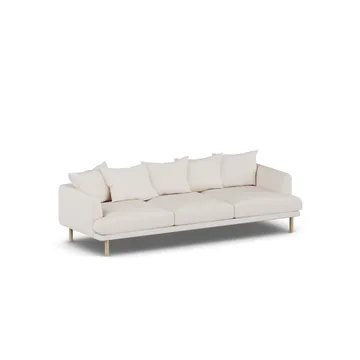 Sjövik soffa - Same Off White 6671-vitoljad ek, 3,5-sits - 1898