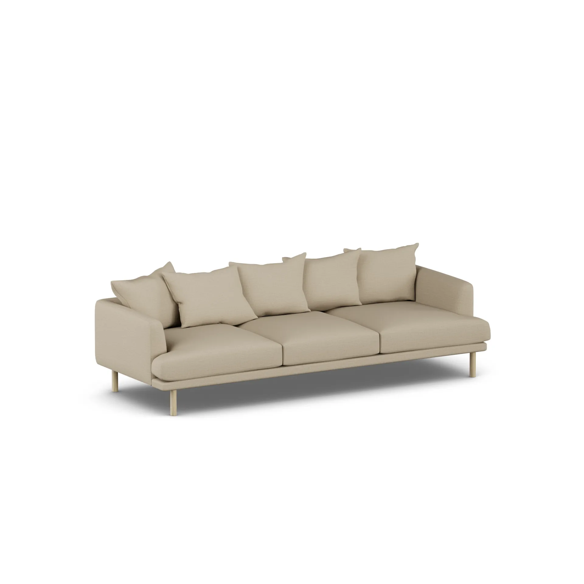 Sjövik soffa, Same Sand 6672-vitoljad ek, 3,5-sits 1898