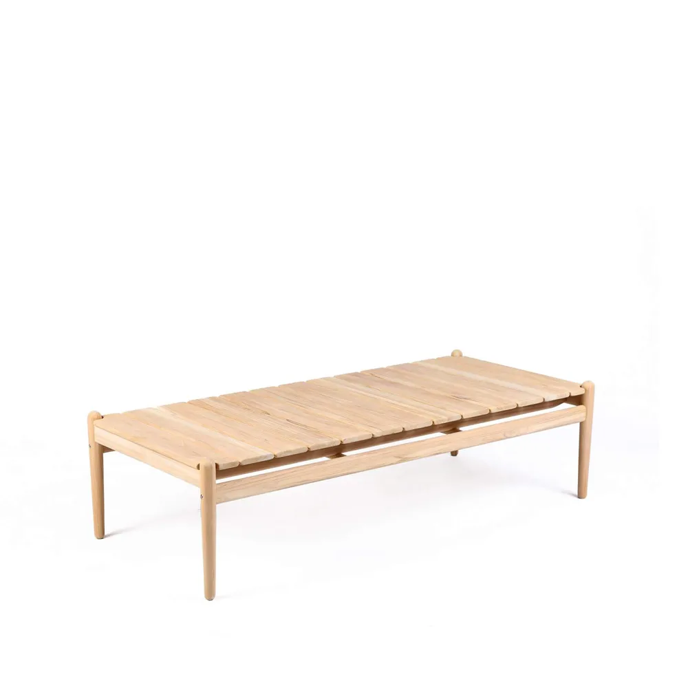 Solhem soffbord rektangulärt, teak 1898