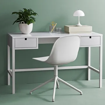 Square skrivbord - Vit - 1898