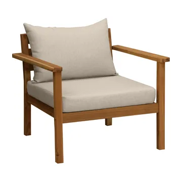 Stockaryd loungefåtölj teak/beige - 1898