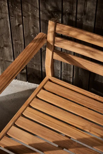 Stockaryd loungefåtölj teak/beige - 1898