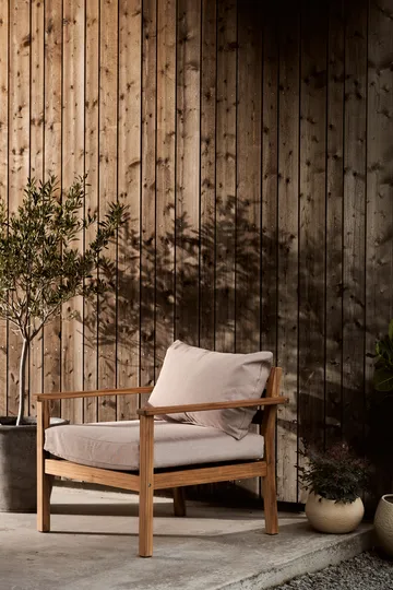 Stockaryd loungefåtölj teak/beige - 1898
