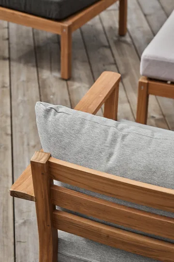 Stockaryd loungefåtölj teak/light grey - 1898