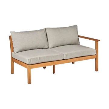 Stockaryd soffmodul 2-sits vänster teak/light grey - 1898