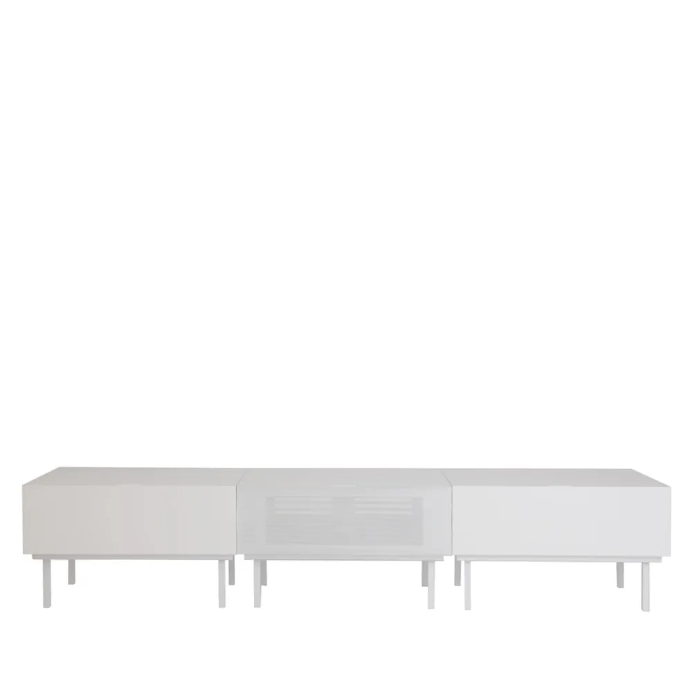 Storö mediaförvaring, vit matt, låda 1898