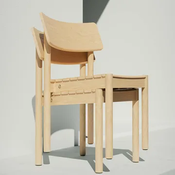 Strå stol - Teak - 1898