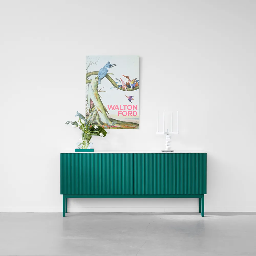 Beam sideboard, ljusgrå, ljusgrå sockel A2