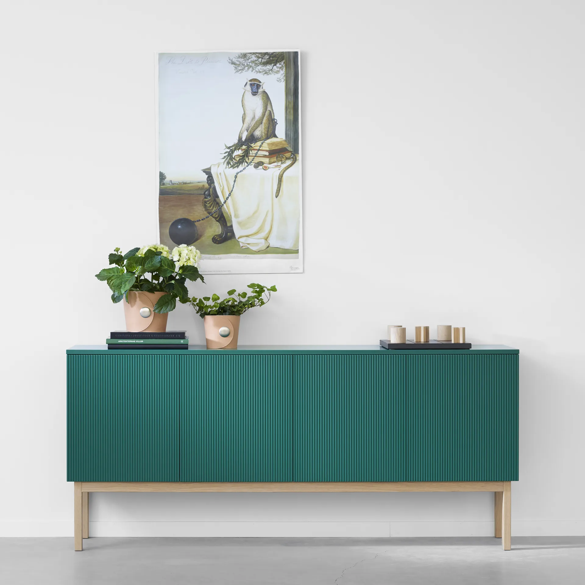 Beam sideboard, ljusgrå, ljusgrå sockel A2