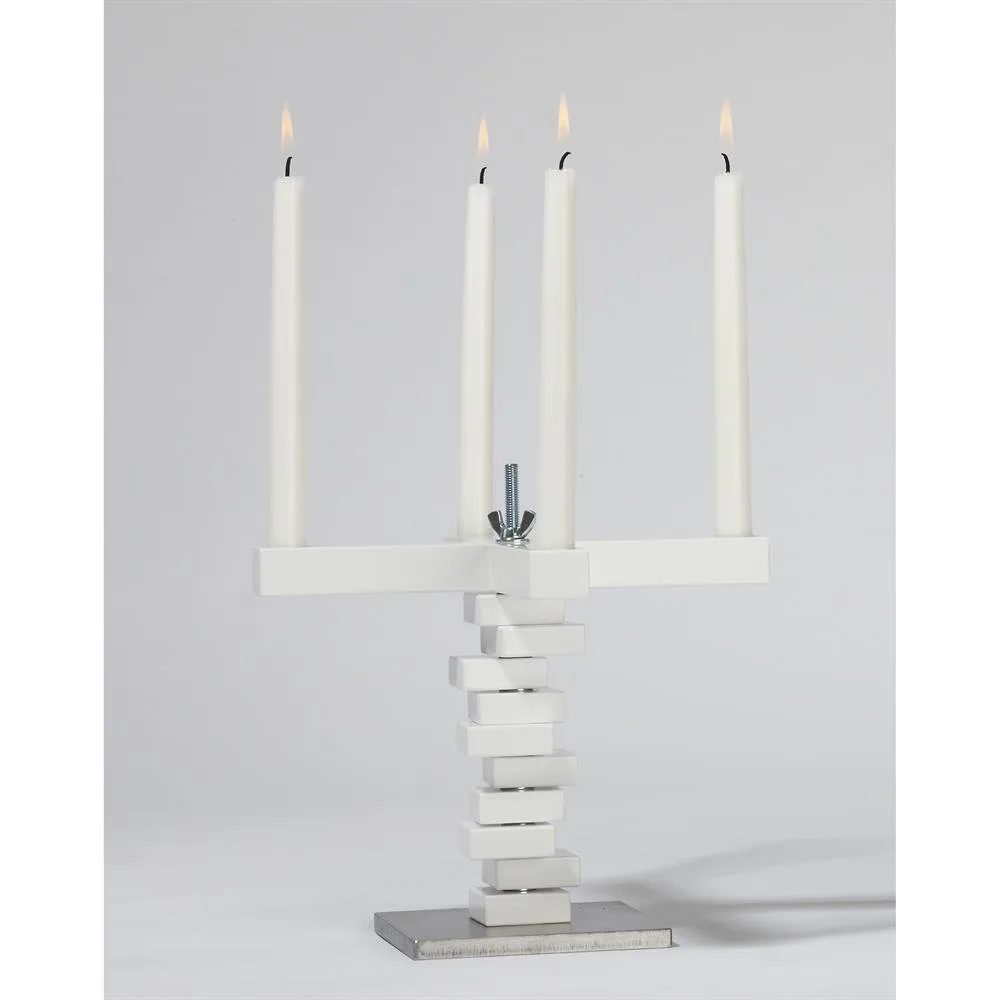 Spin ljusstake, vit A2