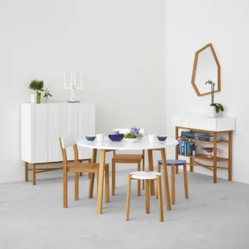 White Cabinet skåp - ek - A2