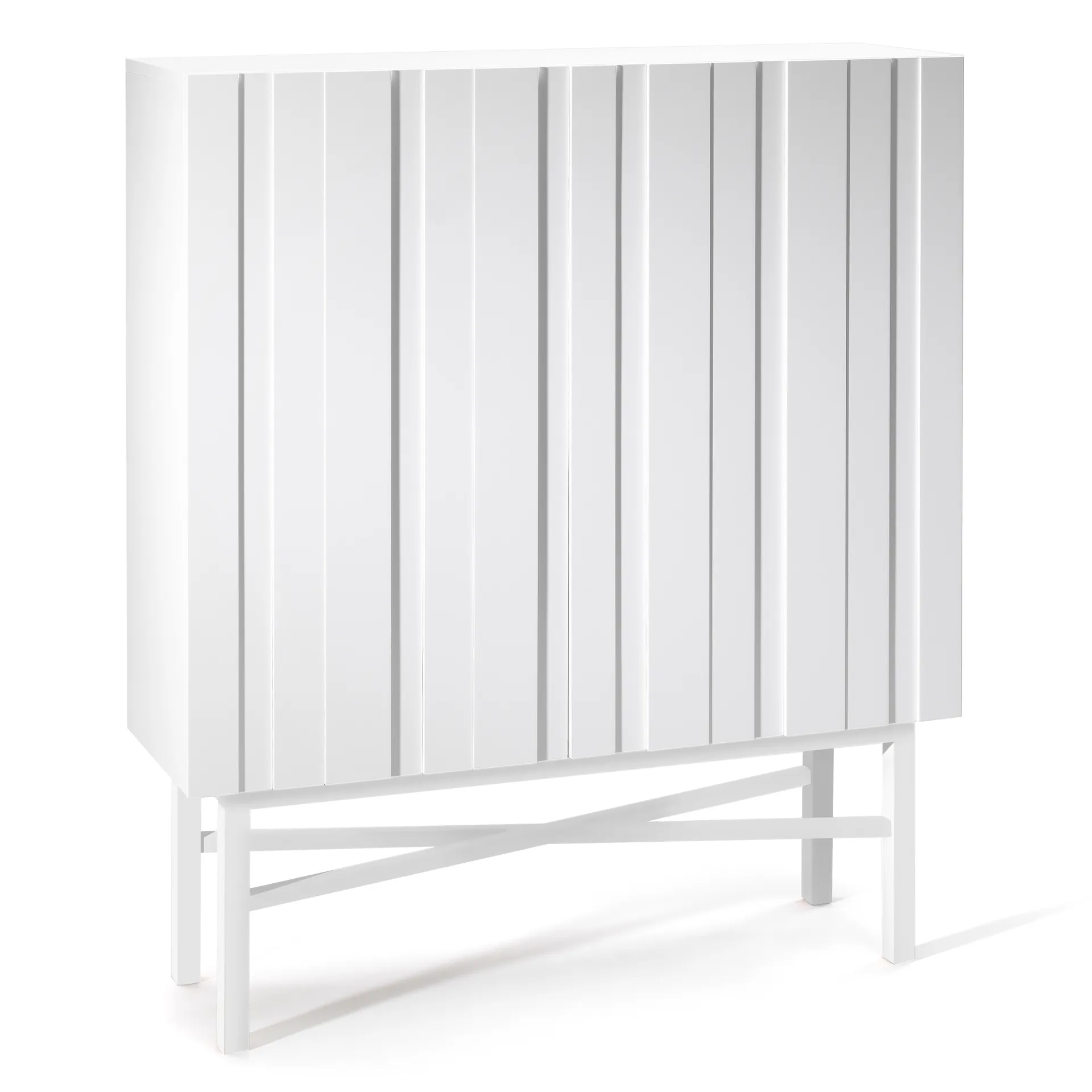 White Cabinet skåp, vit A2