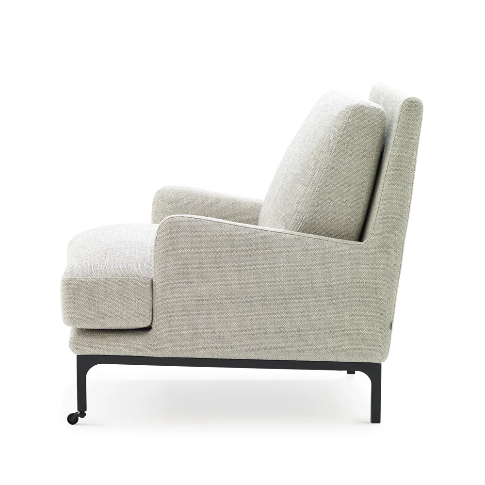 Mr. Jones fåtölj, Aurora 2 beige-svart Adea
