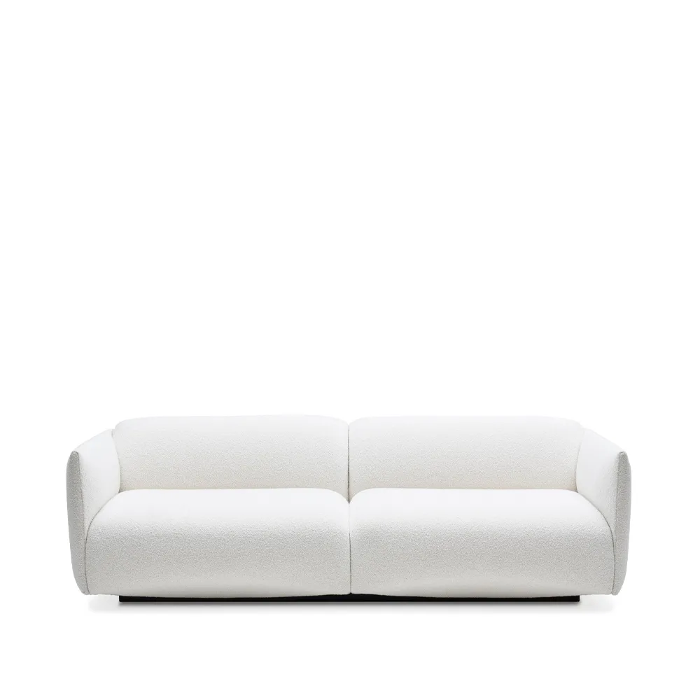 Origami modulsoffa, tyg orsetto 011 vit Adea