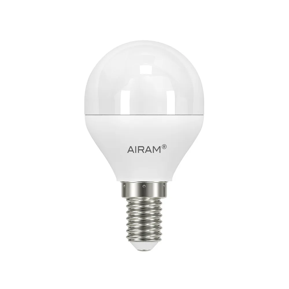 Airam LED-Klotlampa ljuskälla, opal, dimbar e14, 6w Airam