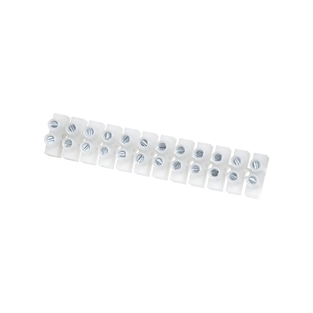 Kopplingslist, vit, 1,5 mm², 12 st Airam