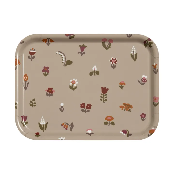 Brunnsparken bricka 20x27 cm - Taupe - Almedahls