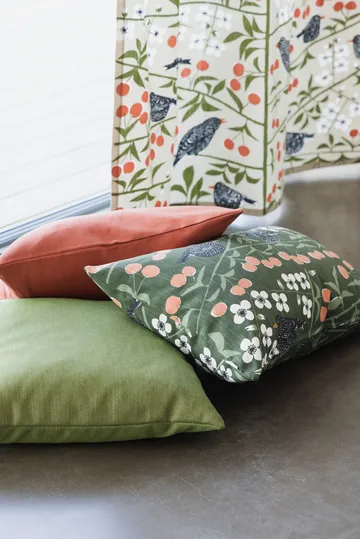 Körsbärsträdgården tyg - Beige - Almedahls
