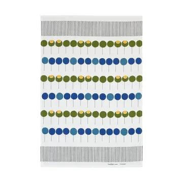 Pinnebär kökshandduk 47x70 cm - Blå-grön - Almedahls