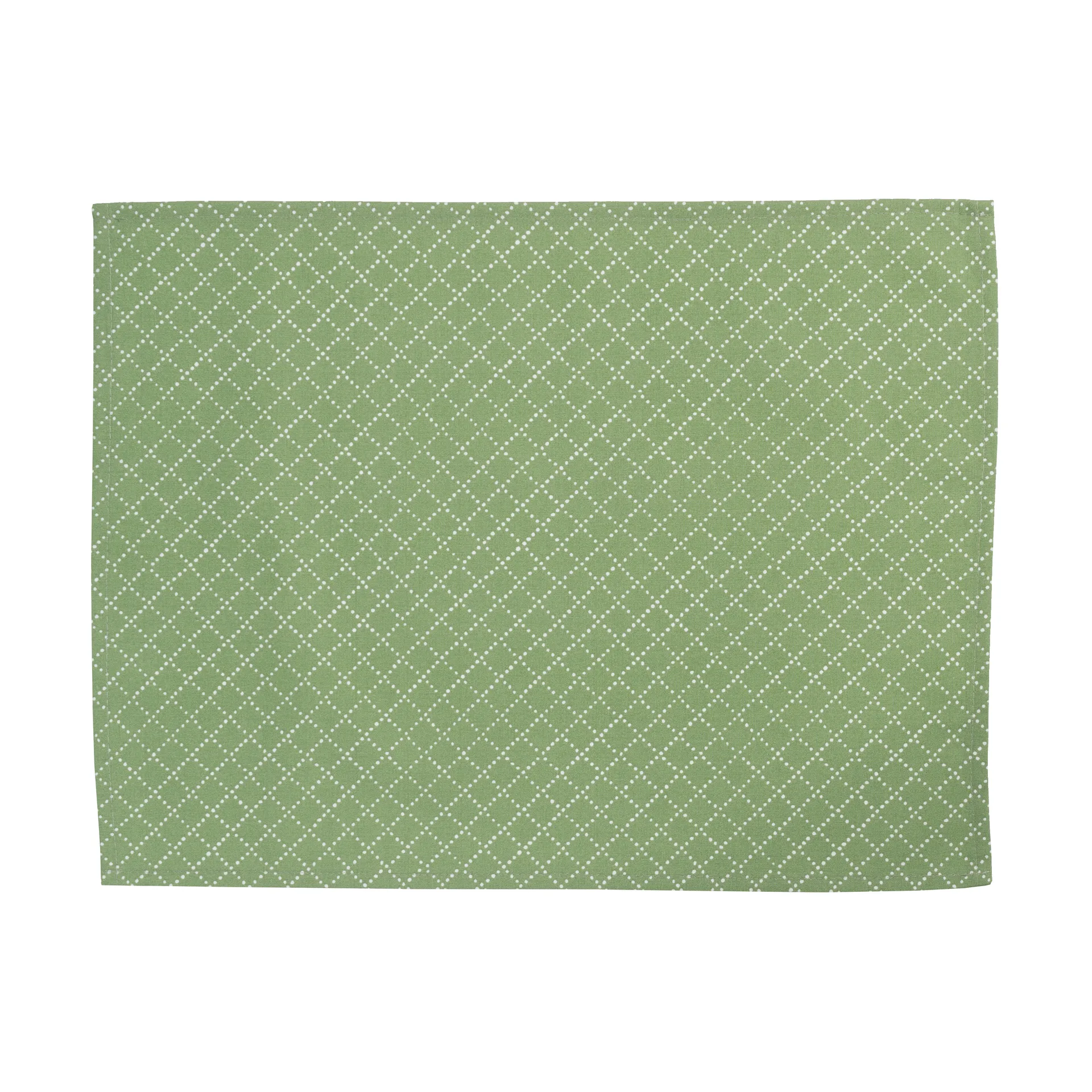 Prickruta bordstablett 34x45 cm 2-pack, Grön Almedahls