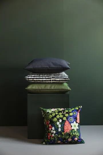 Skogen kuddfodral 47x47 cm - Svart-multi - Almedahls
