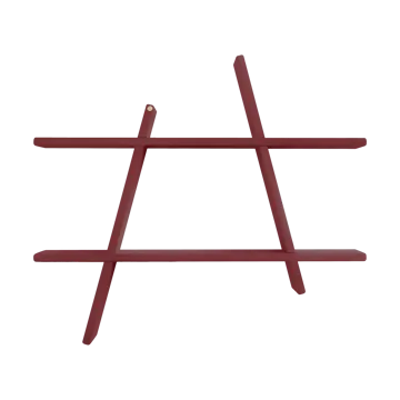 A-Shelf vägghylla Special Edition - Wine red L 78x12x67 cm - Andersen Furniture