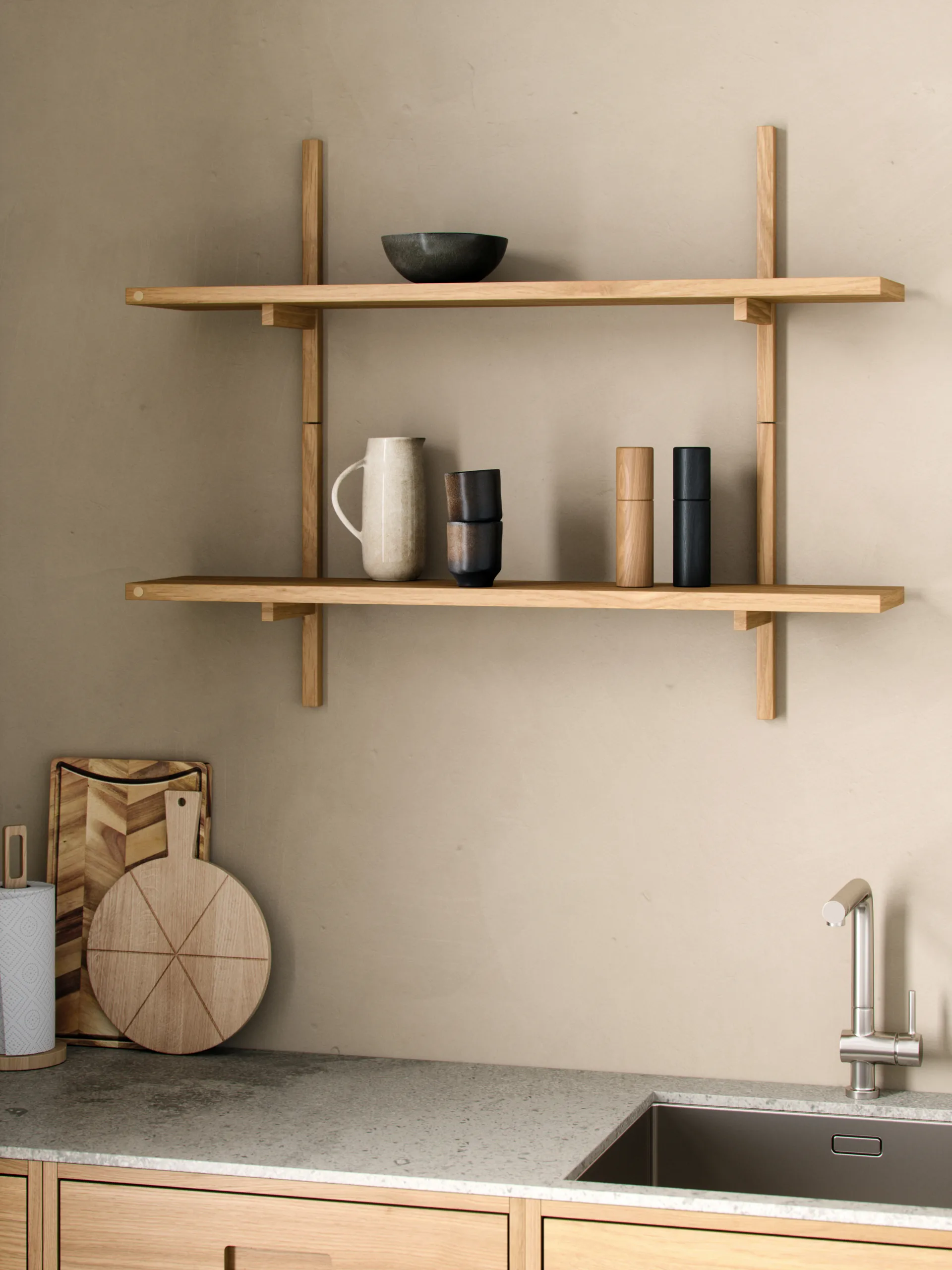 Andersen salt-/pepparkvarn 18 cm, Oak Andersen Furniture