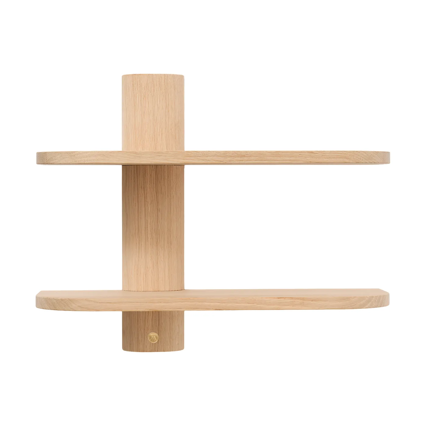Bend vägghylla, Oak, 50x18x40 cm Andersen Furniture