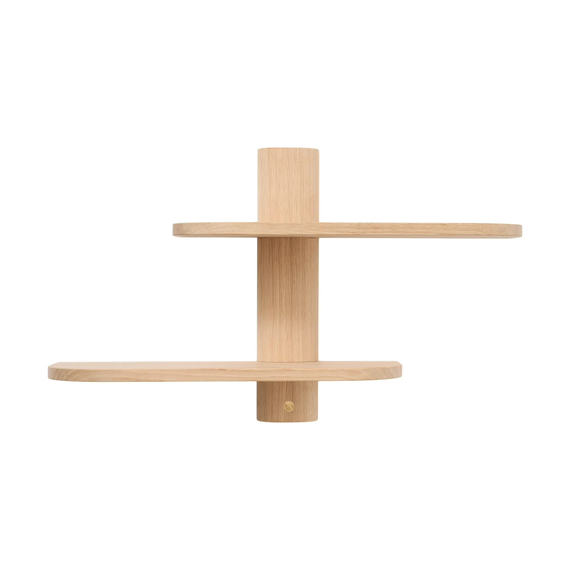 Bend vägghylla, Oak, 50x18x40 cm Andersen Furniture