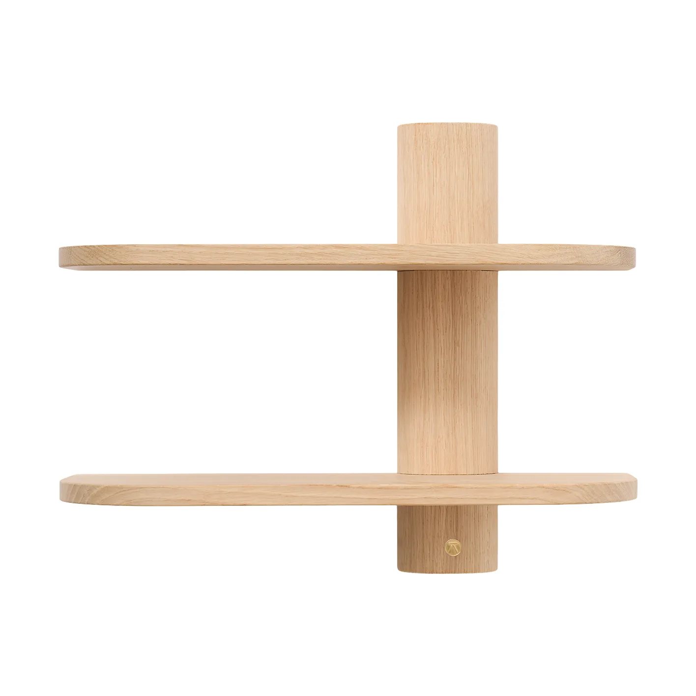Bend vägghylla, Oak, 50x18x40 cm Andersen Furniture