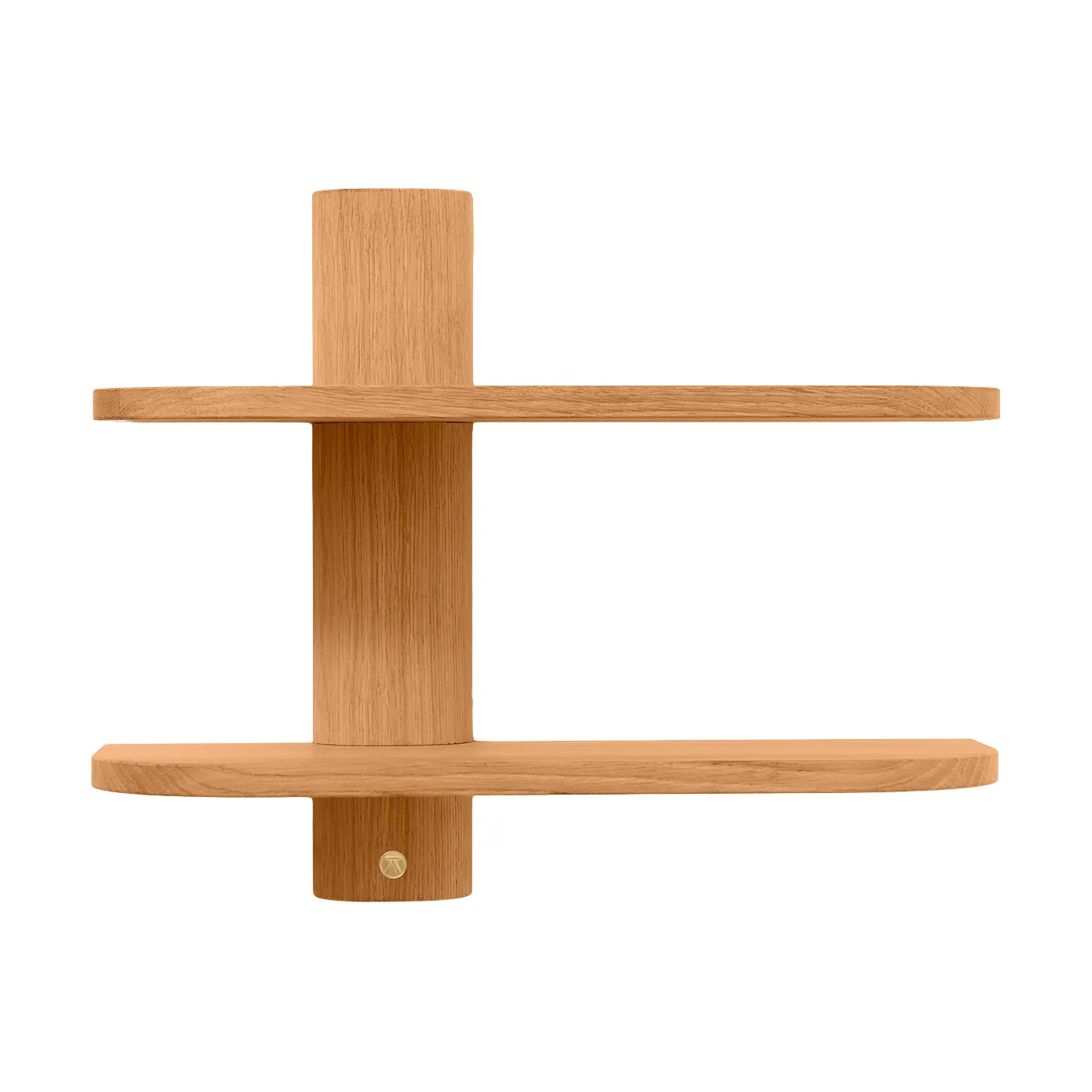 Bend vägghylla, Oiled Nature Oak, 50x18x40 cm Andersen Furniture