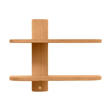 Bend vägghylla - Oiled Nature Oak, 50x18x40 cm - Andersen Furniture