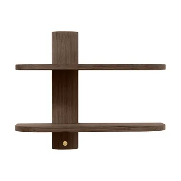 Bend vägghylla - Smoked Oiled Oak, 50x18x40 cm - Andersen Furniture