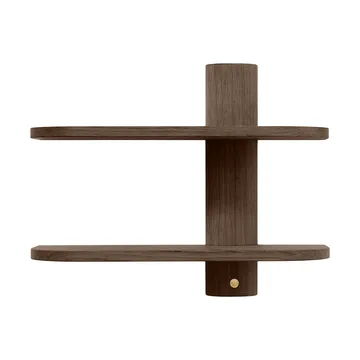 Bend vägghylla - Smoked Oiled Oak, 50x18x40 cm - Andersen Furniture