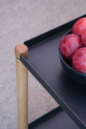 Connect bord - Oljad ek, svart metall - Andersen Furniture