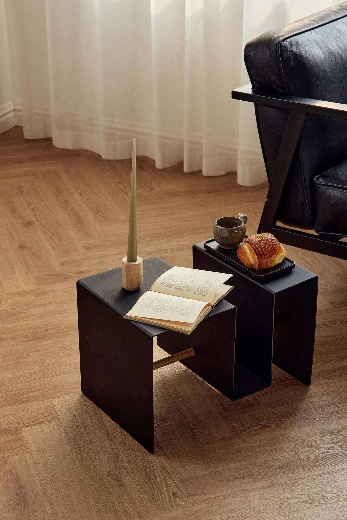 Edge sidobord, Black (svart) Andersen Furniture