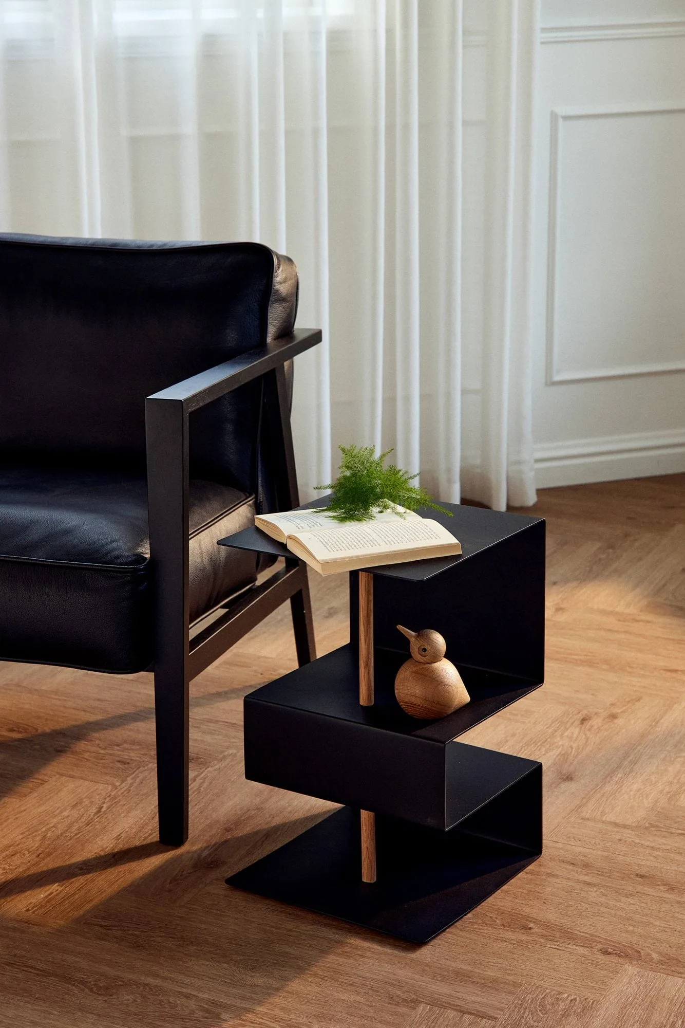 Edge sidobord, Black (svart) Andersen Furniture