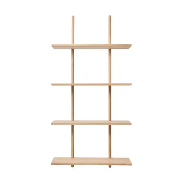 Essence vägghylla - Oak, 70x25x140 cm - Andersen Furniture