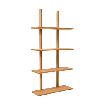 Essence vägghylla - Oiled Nature Oak, 70x25x140 cm - Andersen Furniture