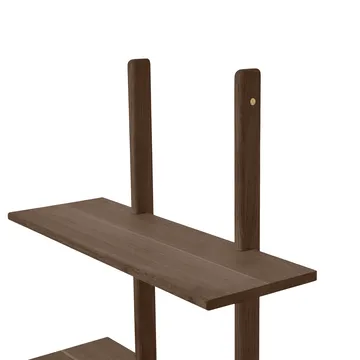 Essence vägghylla - Smoked Oiled Oak, 70x25x140 cm - Andersen Furniture