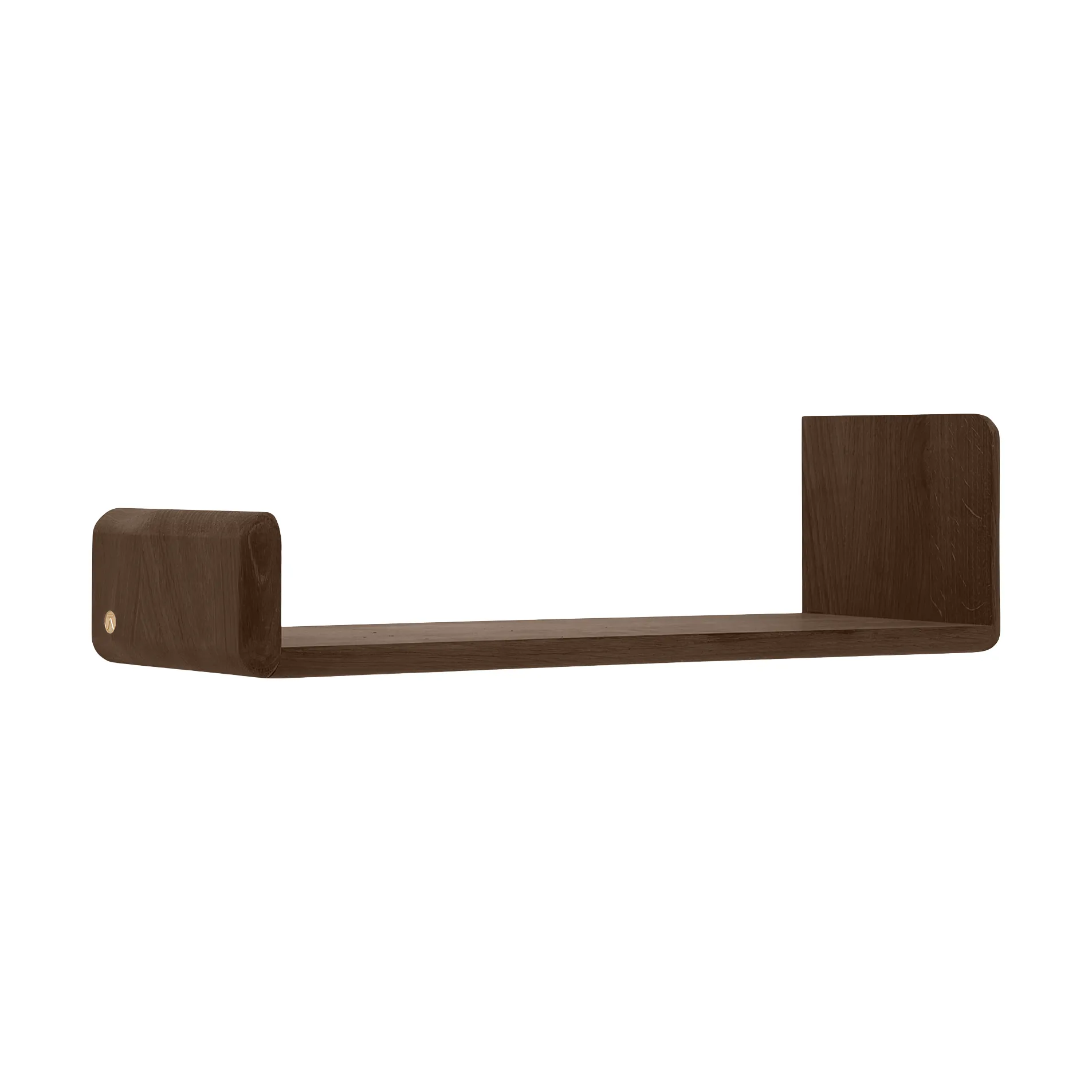 Level vägghylla, Smoked Oiled Oak, 55x18x9 cm Andersen Furniture