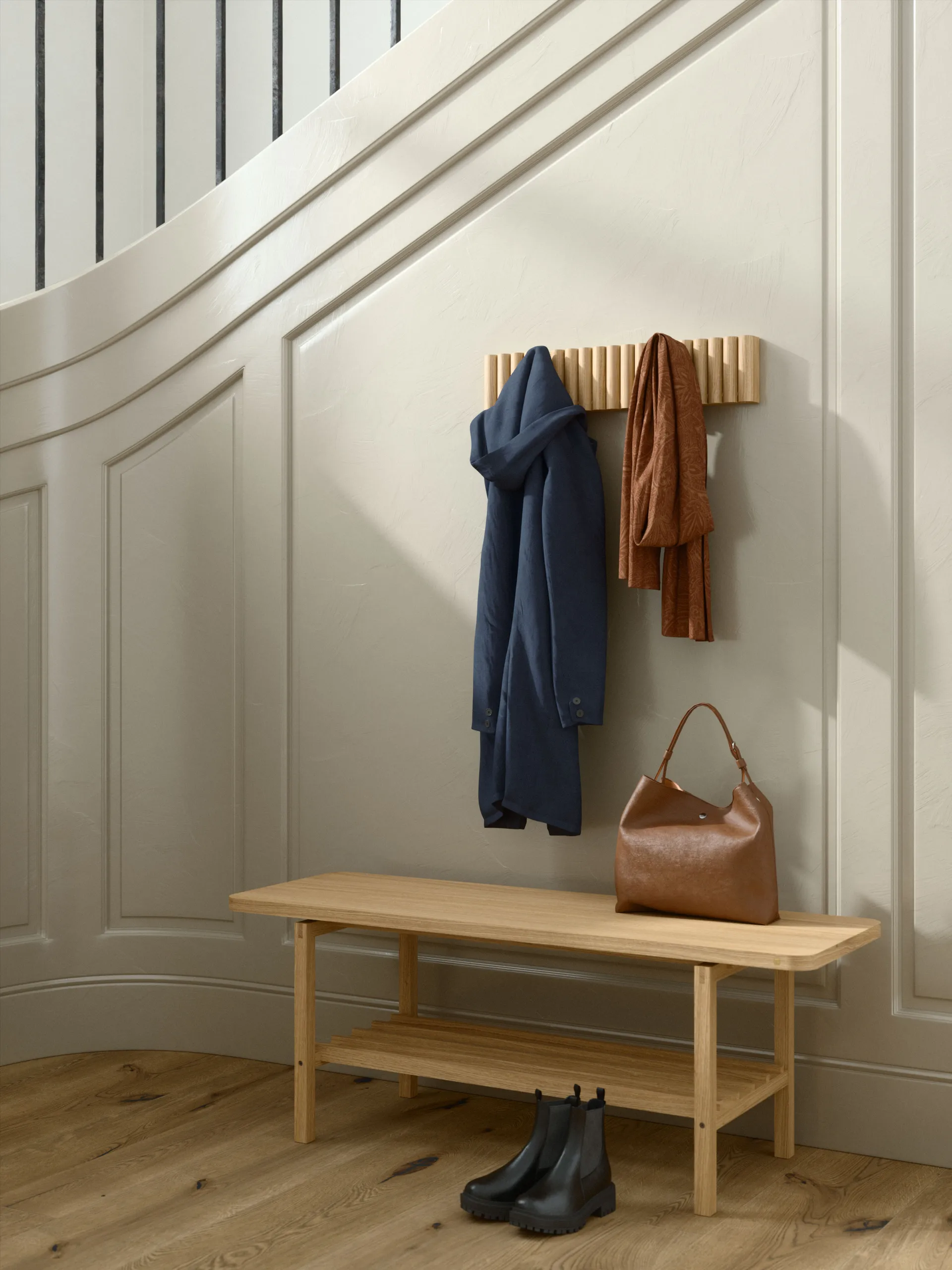 Mono klädhängare 59 cm, Oak Andersen Furniture