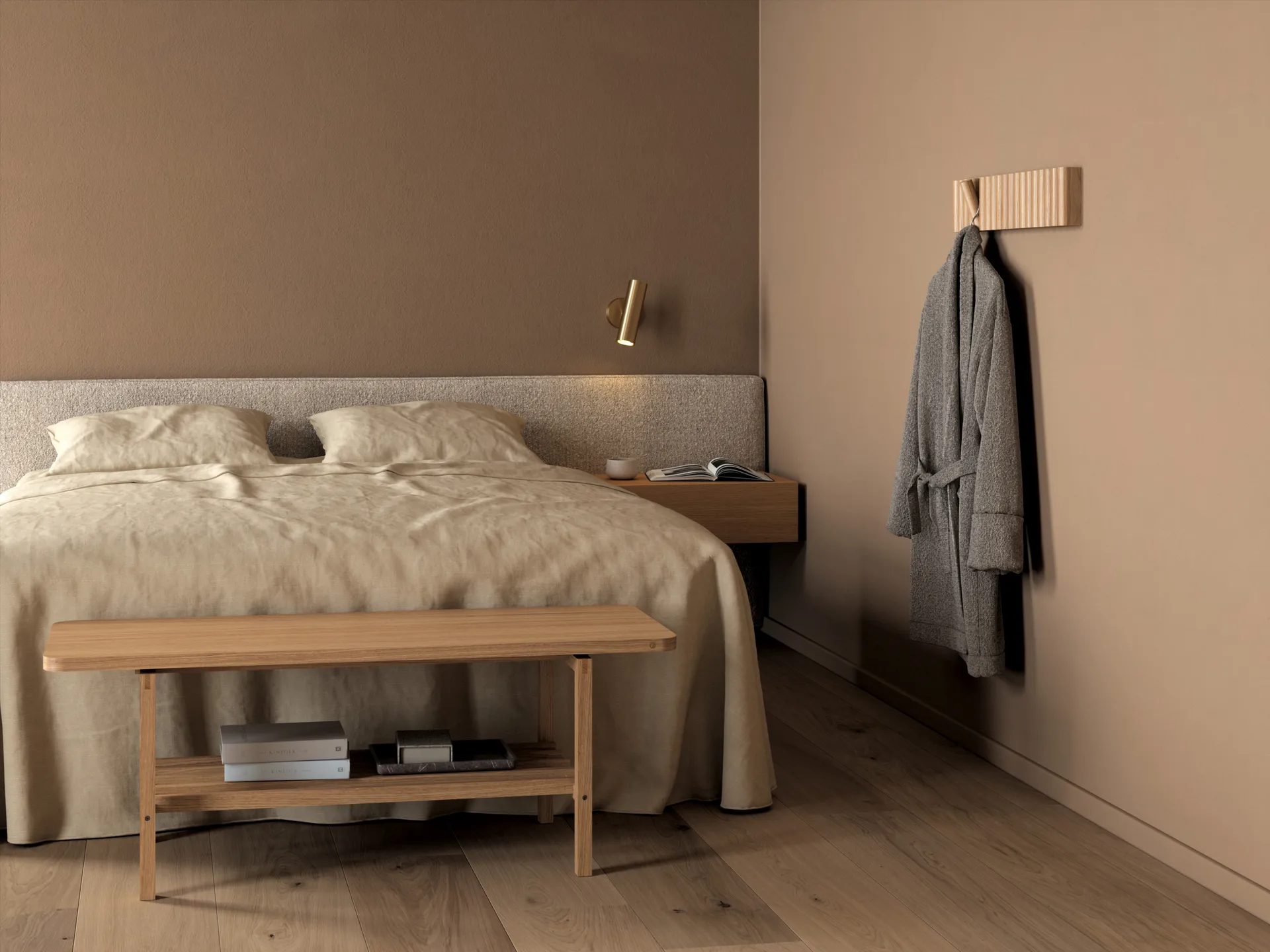Mono klädhängare 59 cm, Oak Andersen Furniture