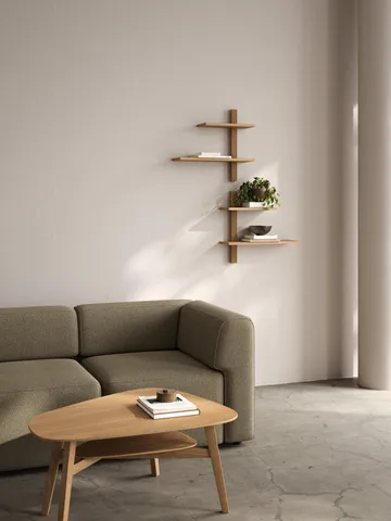 Phase vägghylla - Oiled Nature Oak, 68x18x55 cm - Andersen Furniture